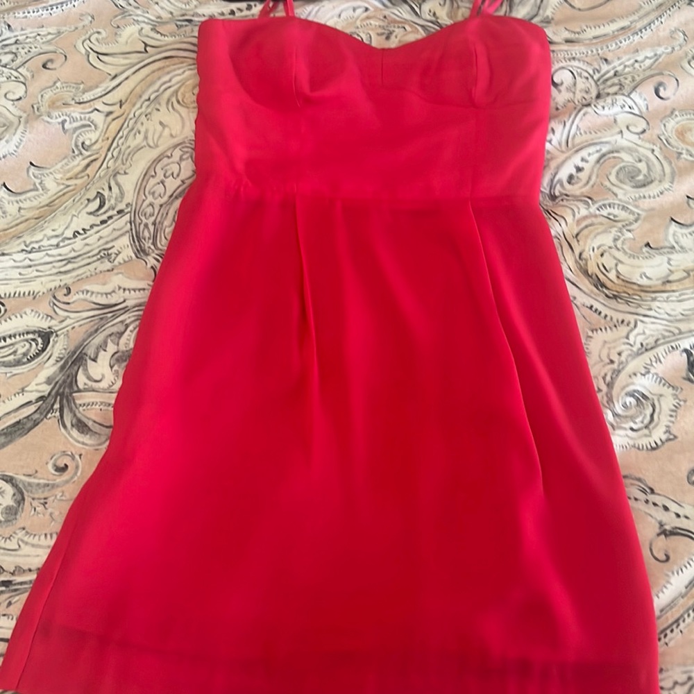 BCBG strapless mini dress